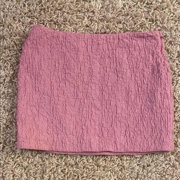 House of CB Pink Mini Ruched Pencil Skirt size XS - Picture 1 of 4